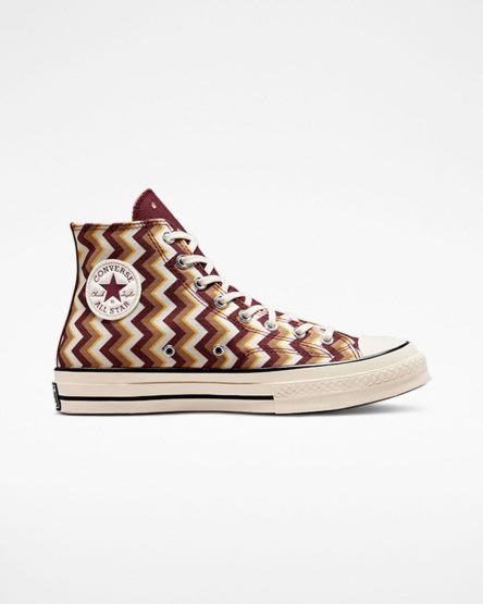 Women's Converse Chuck 70 Twisted Classics High Top Shoes Dark Red / Dark | AU 1C46EO